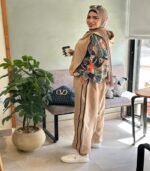 Beige casual suit - Image 3