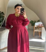 Burgundy Dress - Image 2