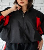 Black and red tracksuit Waterproof - Image 5