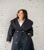 Trench Coat Imported Waterproof Gabardine Fabric - Image 5