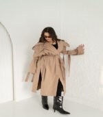 Beige Trench Coat - Image 5