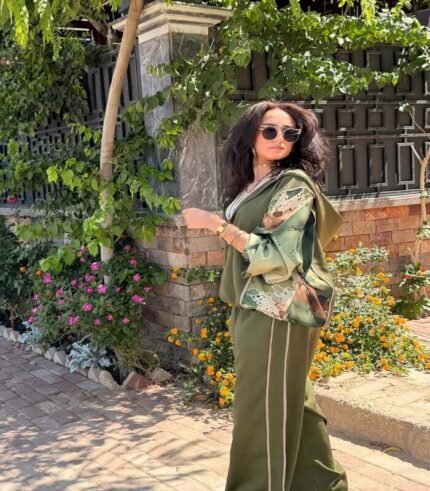 Olive casual suit
