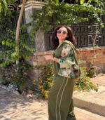 Olive casual suit - Image 5