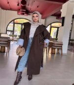 ⁦Trench Coat Brown⁩ - الصورة ⁦3⁩